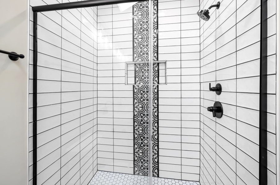 Illustration of bathroom remodeling